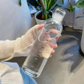 Wholesale High-value Portable Large-capacity Carry-on With Time Mark Drinkware Sport Glass Water Bottle