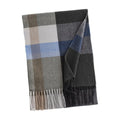 Men Winter Plaid Soft Elegant Cashmere Feel Wrap Scarf