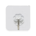 Mounted Coat Hook Waterproof Adhesive Bathroom Accessories for Towel Robe Hats  No Drill Space Saving Clear Design