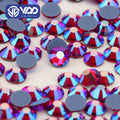 VDD 096 Garnet AB SS6-SS30 High Quality Hotfix Glass Rhinestones Crystal Flatback Glitter Strass Stones Garment Wedding Dress