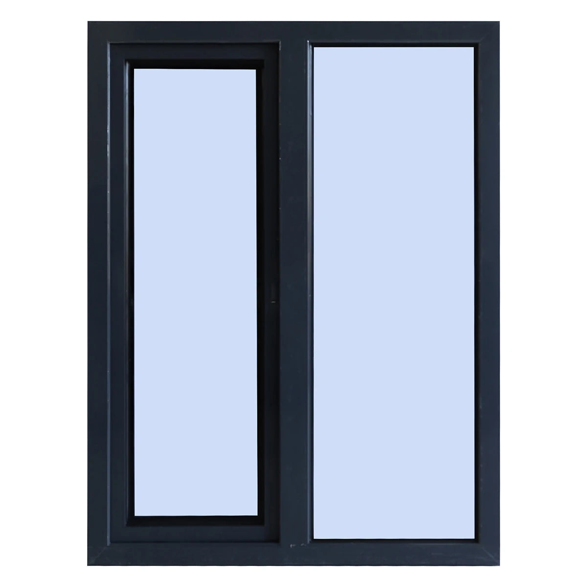 New Design Thermal and Sound Insulation American Impact Hurricane Black Casement windows with Double Tempered Glass MegaBDM