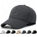 New Arrival 100% Cotton Breathable Blank 6 Panel Plain Curved Brim Baseball Caps Custom R Letter Embroidery Logo Sport Hats