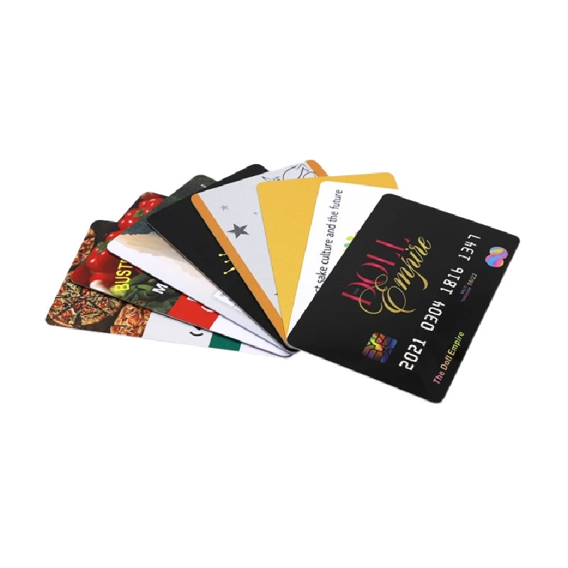 2024 Hot Sale Custom PVC Plastic Magnetic Card China Skating Bear Membership Embossing Surface Custom Printing IC/Smart Card