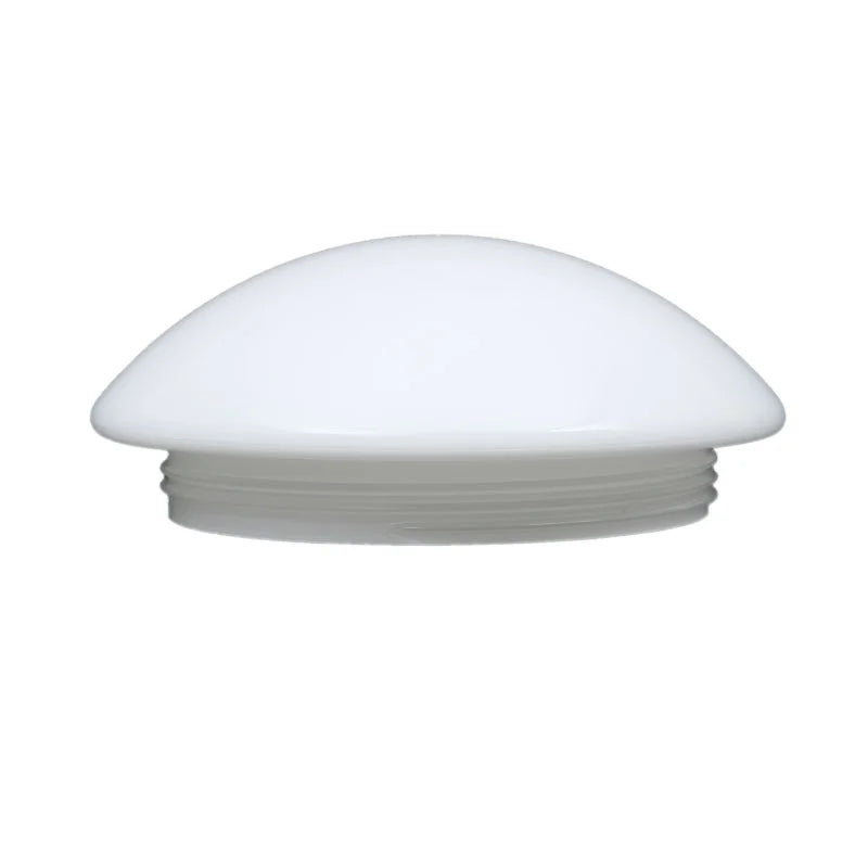 Round Opal Frosted Glass Lamp Shade Milky White Opaque Glass Light Diffuser Replacement for Ceiling Lamp Pendant Light Decor