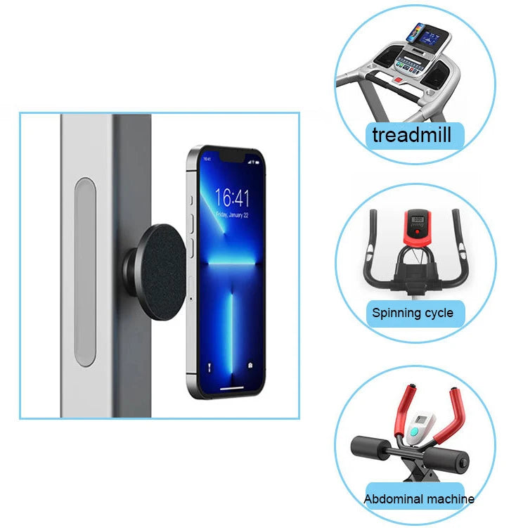 Trending Products 2023 New Arrivals Car Dual Magnetic Phone Holder for Gym Rotating Phone Mount