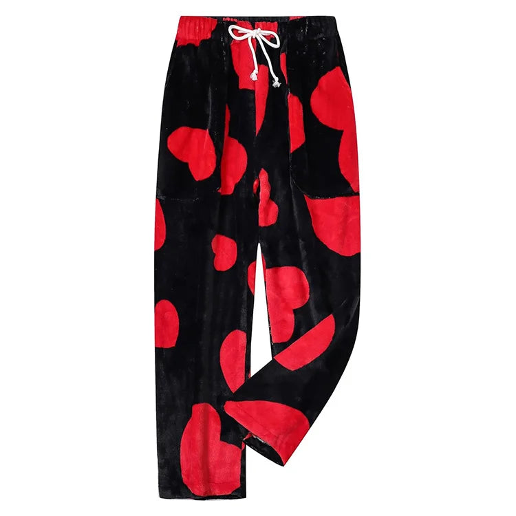Manufacturer Hot Selling Sleep Wear Pants Soft Flannel Women Pajamas Pant Casual Home Housewear Trousers