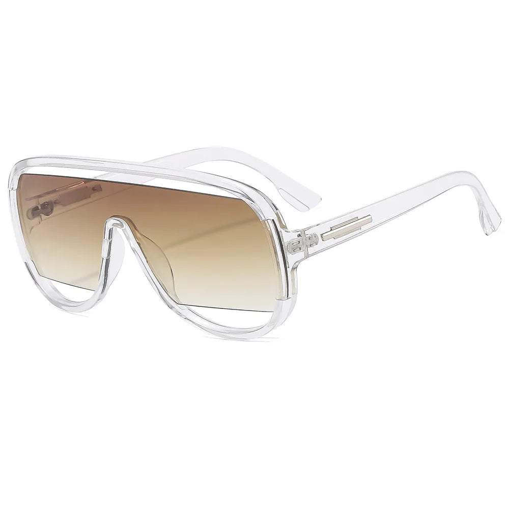 Trend 2024 Classic Oversized Shades Uv400 Fashion Sunglasses Women Ins Sun Glasses for Men Custom Own logo Wholesale