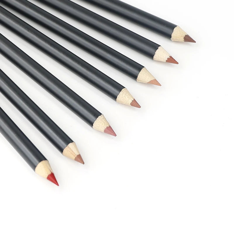 Cosmetics Vendor High Pigment Lip Liner Custom Private Label Waterproof Lip Liners Pencil
