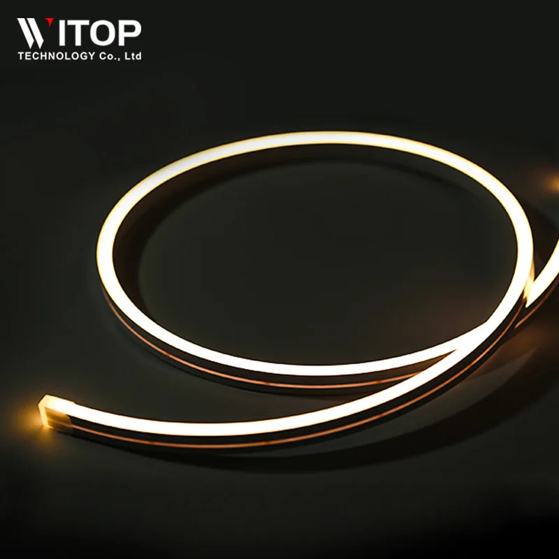 Factory Custom Waterpoof Flat Mini Size 6*12mm Silicone Led Neon Light Led Neon Flex 12V