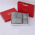 Luxury Towel Collection Platinum 100% Cotton Bath Towel  Set Grey