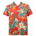 Wholesale Customized Latest Printed Men Colorful Animal Cool Cotton Hawaiian Hawaii Shirt for Beach