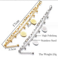 Multi-layer Stainless Steel Bracelet Love Bead NK Bracelet for Women Life Tree Bracelets Head