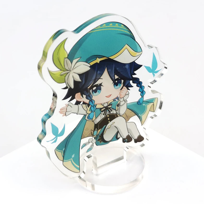 Custom Laser Acrylic Display Standee Plastic Material with Two Cute Characters Direct From Factory MegaBDM