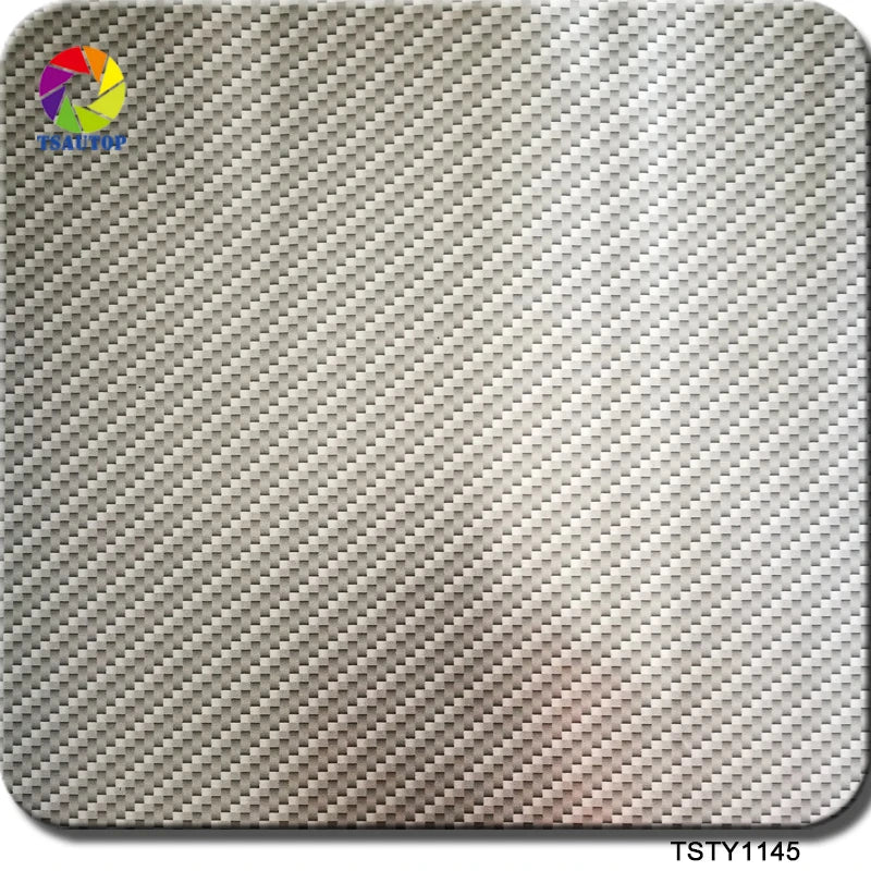 TSAUTOP 0.5m Width Carbon Fiber Hydrographics Cost Hydro Dipping Business Wtp Film 035-3