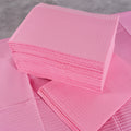 125pcs Disposable Clean Pads Pink White Nail Art Table Mat Waterproof Cleaning Pads for Gel Polish Manicure Tablecloths Supplies