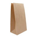 Customized Food Grade Grease Proofing Brown Paper Bag for Bread Packing Bakery Packaging Kraft Paper Bag With Window for Breads