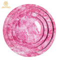Wholesale Custom logo  pink Dessert Plate Set Dinner
