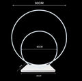 SMOOTH Iron Arch Flower Vase Display Stand Round Centerpiece Metal Table Decoration for Wedding Parties Party Decorations