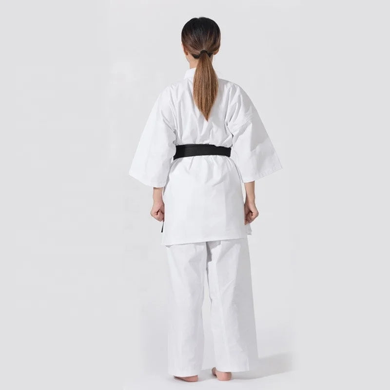 QUTENG Karate Gi Uniform Tokaido Girl Uniformes De Karate Color Verde Sialkot Cotton Canvas Fabric for Karate Uniform