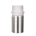 Custom Factory Shining Silver Cheap 50ml Empty Tamper-proof Bottle Cap Essential Oil Packaging Aluminum Bottle