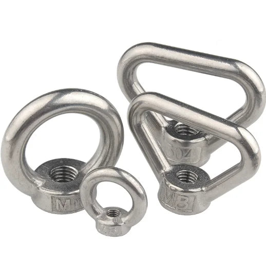 M8-M20 GB63 China Cheap Stainless Steel Triangle Ring Eye Lifting Nuts