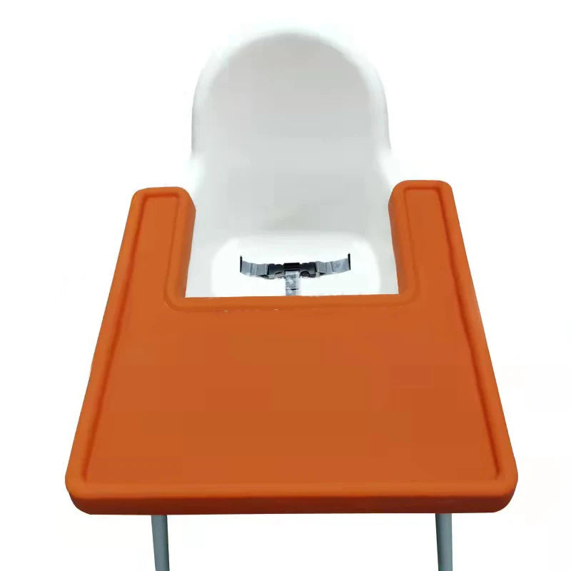 SILICONTY Factory Wholesale Silicone Antilop High Chair Food Place Mat for Kid