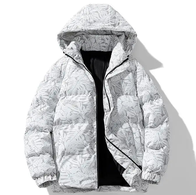 Custom Design Puff Padded Jacket for Men Oversized Men's Down Bubble Puffer Men's Down Jacket With Hooded