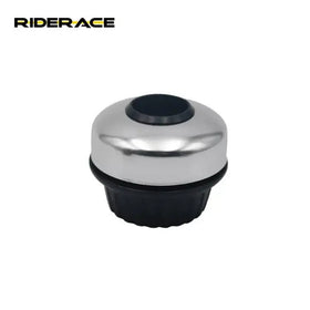 RIDERACE Road Bike Invisible Bell Loud Retro Alarm Horn Sound MTB Cycling Handlebar Alloy Ring Q Bells for 22.2mm Handlebar