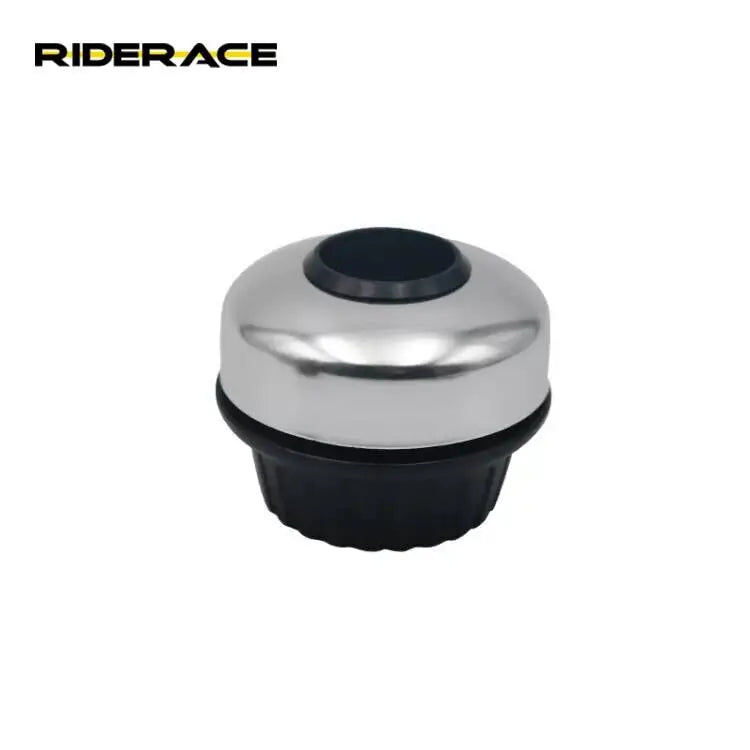 RIDERACE Road Bike Invisible Bell Loud Retro Alarm Horn Sound MTB Cycling Handlebar Alloy Ring Q Bells for 22.2mm Handlebar