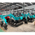 Mini Excavator Digger  HT10 Crawler Excavator Diesel Engine