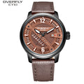 Montre Homme Antique Sports Men Quartz Multi-function Leather Band Watch PANMILA Relojes-hombr Al Por Mayor