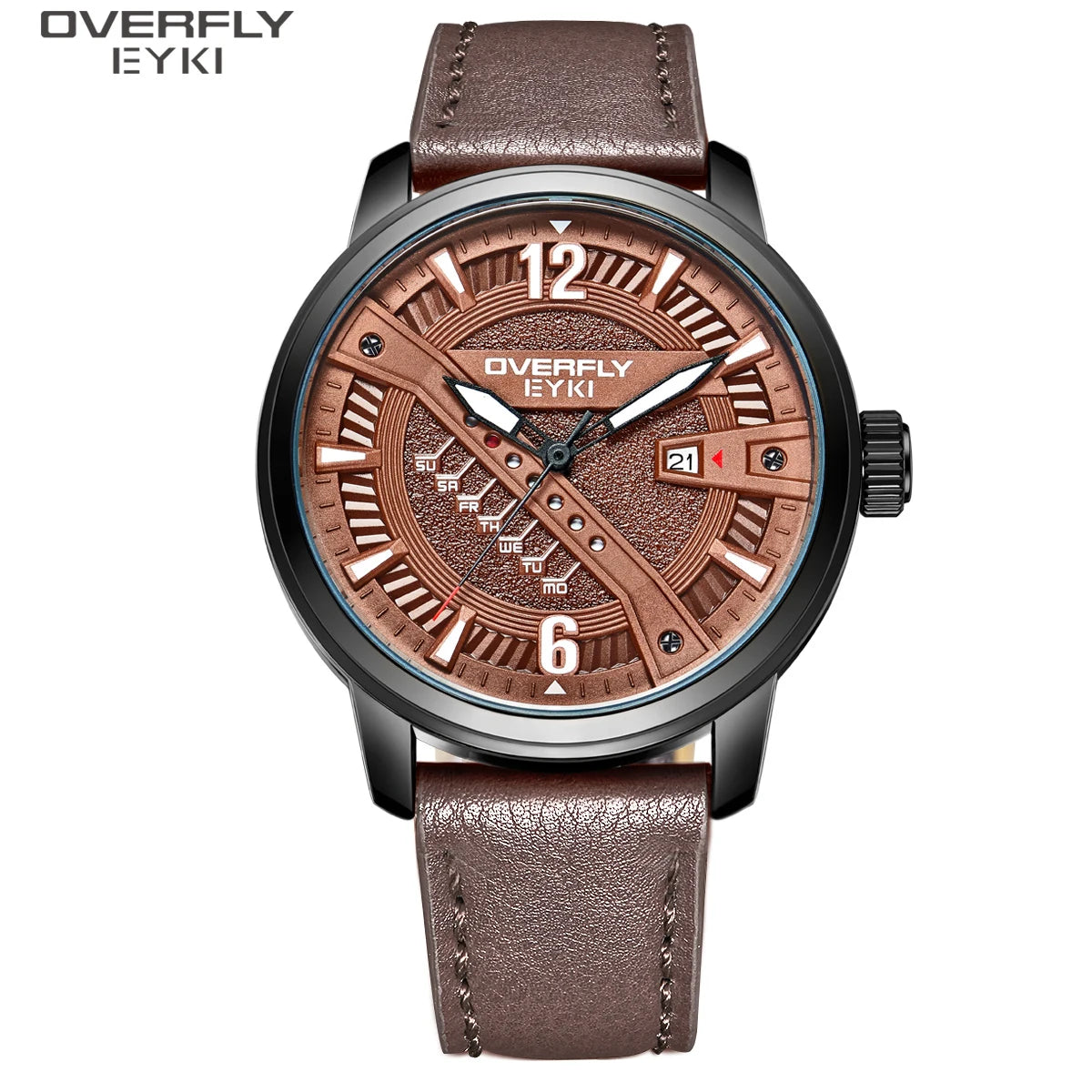Montre Homme Antique Sports Men Quartz Multi-function Leather Band Watch PANMILA Relojes-hombr Al Por Mayor