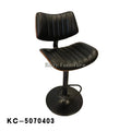 Bar Chair Modern with Iron Metal Frame PU Leather Seat Commercial Restaurant Bar Furniture Chair