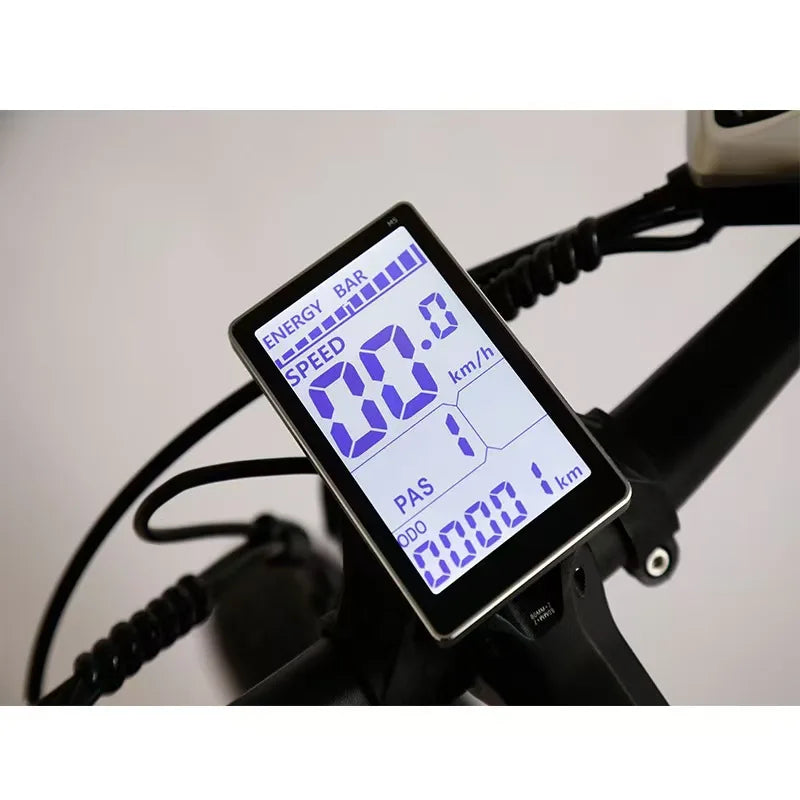M5 Bike Computer E-bike Display Meter Control Panel Waterproof Electric Scooter Panel Screen Speedometer for Electric Bikes