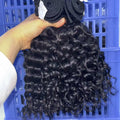 New Arrival Raw Cambodian Human Hair Weaving Deep Curly Italy Wave Unique Texture Burmese Wave