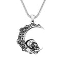 Fashion Simple Hip Hop Jewelry Necklace Skulls Personalized Stainless Steel Necklace Pendant Gothic Pendant for Men