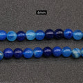 DIY New Natural Sodalite jewelry beads 6mm Aquamarine gemstone Sphere Ball pendant for sale