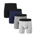 Mens Underwear Boxer Shorts Comfortable Custom Logo Cotton Solid Color Panties Plus Size Mens Briefs Boxers