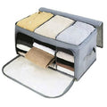 Large Capacity Clothes Storage Bag with Window Travel Storage Bag Perfect Storage