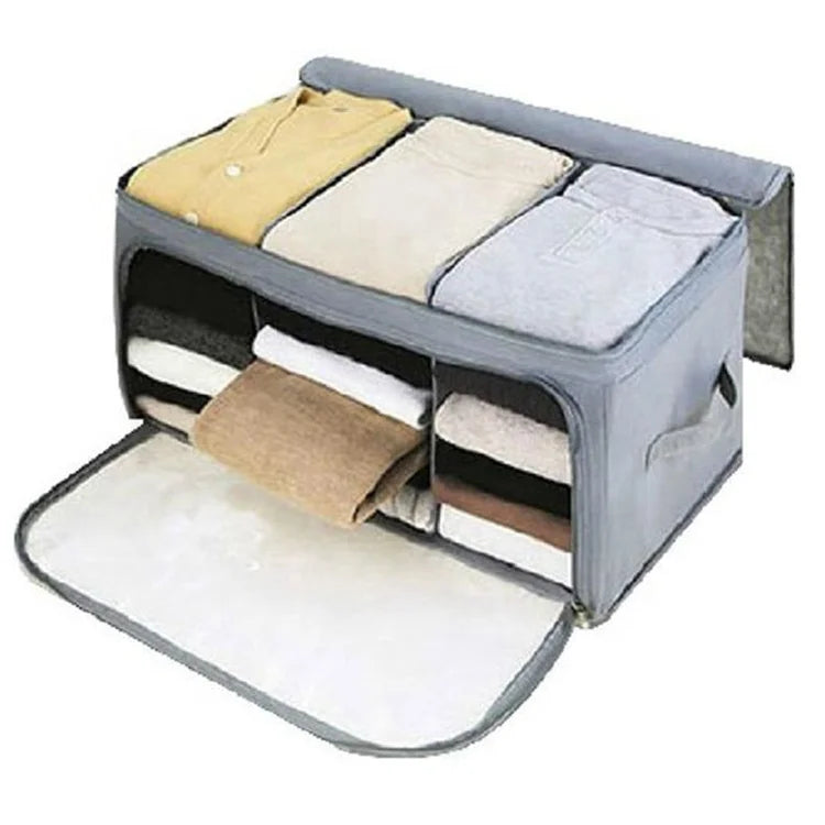 Large Capacity Clothes Storage Bag with Window Travel Storage Bag Perfect Storage