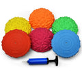 USMILEPET PVC Hedgehog Balance Pods and Obstacle Course Disc for Dog Pet Rehabilitation at Home or Center