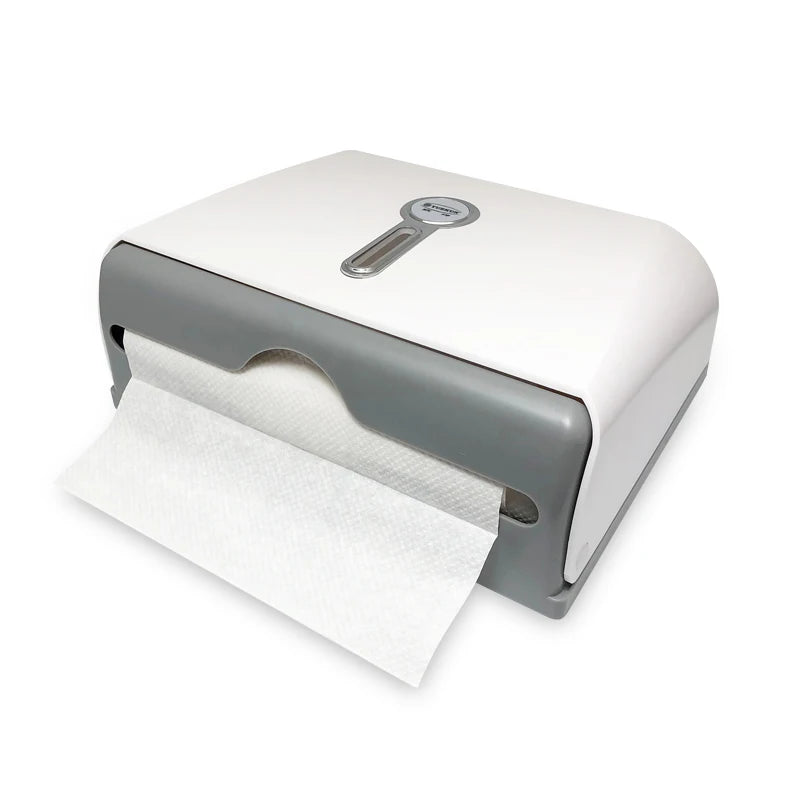 Bathroom Accessories Plastic Z-Fold Hand Towel Dispenser Toilet Paper and Tissue Holder for Paper Towels