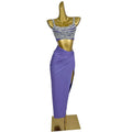 Sexy Crystal Vest Top Long Skirts 2 Piece Sets Women DJ Show Stage Performance Costume Night Club Singer Dancer Party Outfit