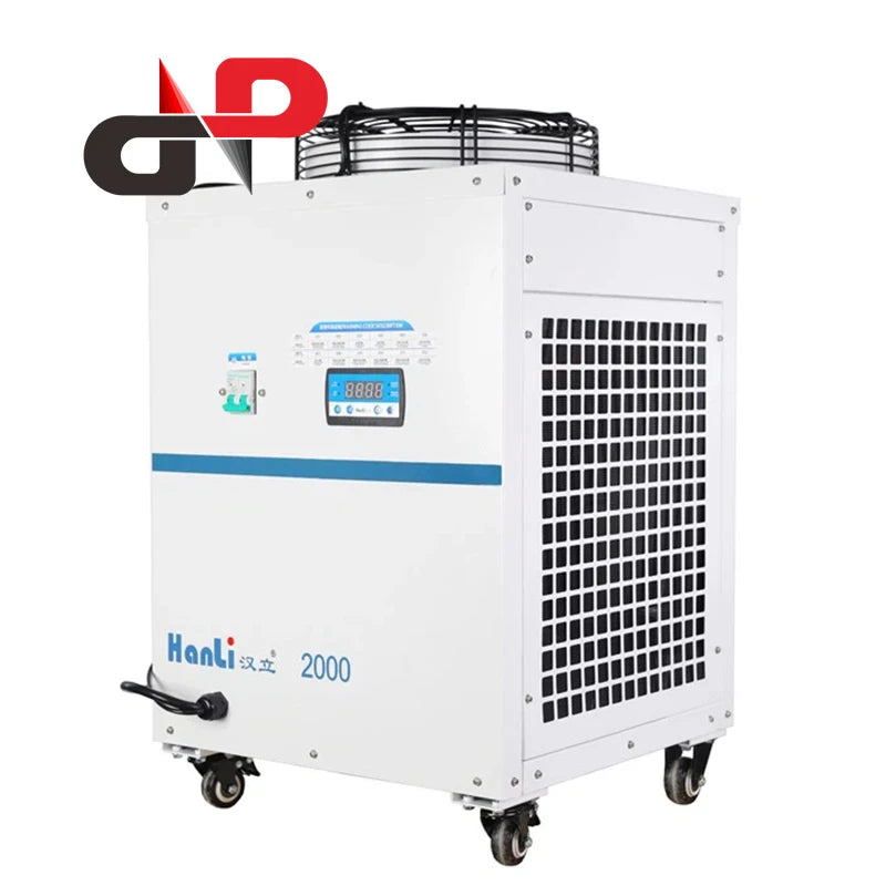 HanLi HL-2000 2000W 2KW Fiber Laser Cutting Machine Water Chiller