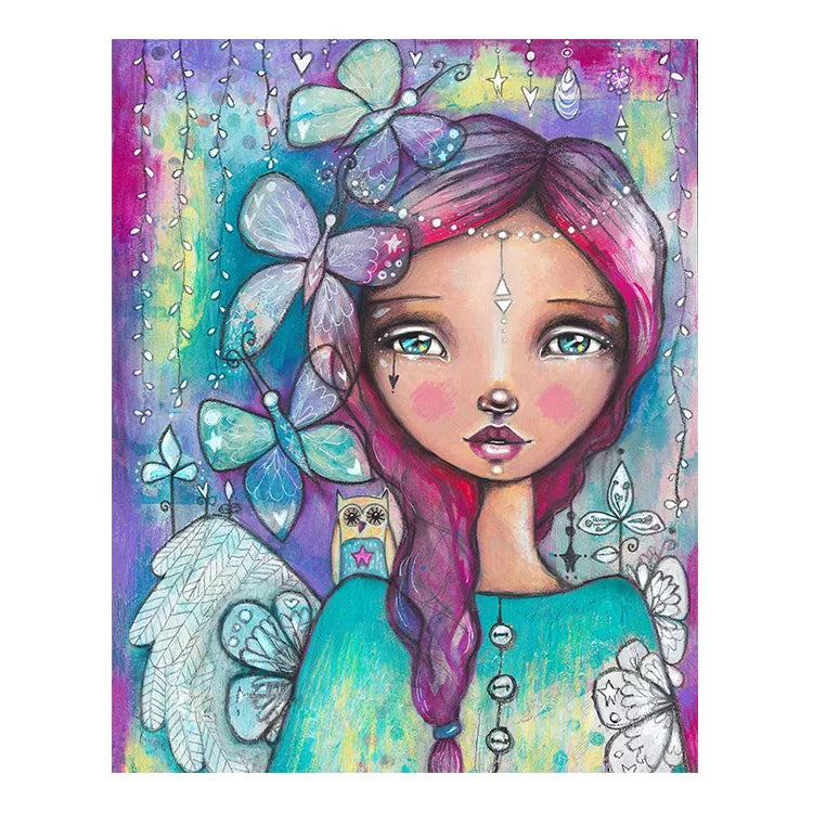 Ever Moment Diamond Painting Full Square Resin Drill 5D DIY Wall Art Girl Paint By Diamond Embroidery Mosaic Gift Kits 4Y2023