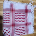 CCY Men Shemagh Keffiyeh Scarf Palestinian Yaser Arafat Style Keffiyeh Head Neck Scarf Yashmagh