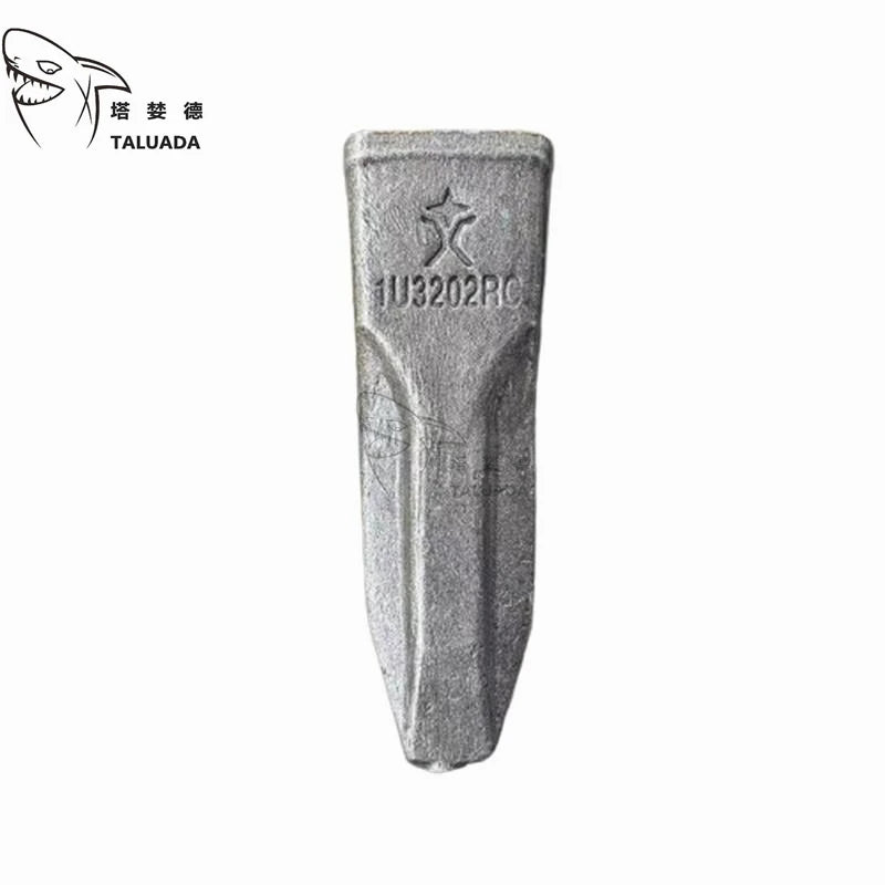 TALUADA E305 Excavator Parts Flat Sharp Bucket Tooth 1U3202RC Bucket Teeth