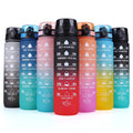 32oz/1000ml Leak-proof Sports Water Bottle for Outdoor Walking Portable Water Bottle Plastic Water Bottle