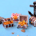 Artificial Small Treasure Chest Box Resin Craft Fairy Garden Miniature Nautical Sculpture StatueVintage Home Decor Kids Toy