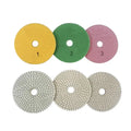 Wet Use  3 Steps Diamond Polishing Pads for Marble Granite and Quartz Stone